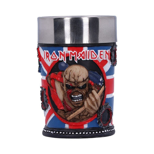 Iron Maiden Eddie The Trooper Shot Glass Officially Licensed Merchandise