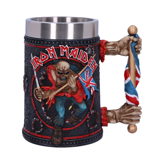 Iron Maiden Eddie The Trooper Tankard Mug Officially Licensed Merchandise