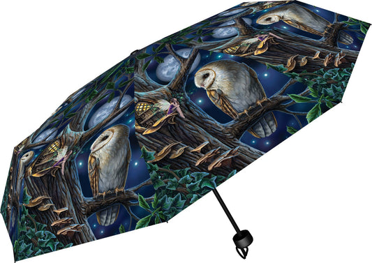 Lisa Parker Fairy and Owl Umbrella