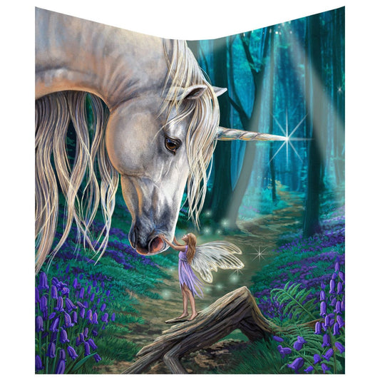 Lisa Parker Fairy Whispers Unicorn Throw Blanket