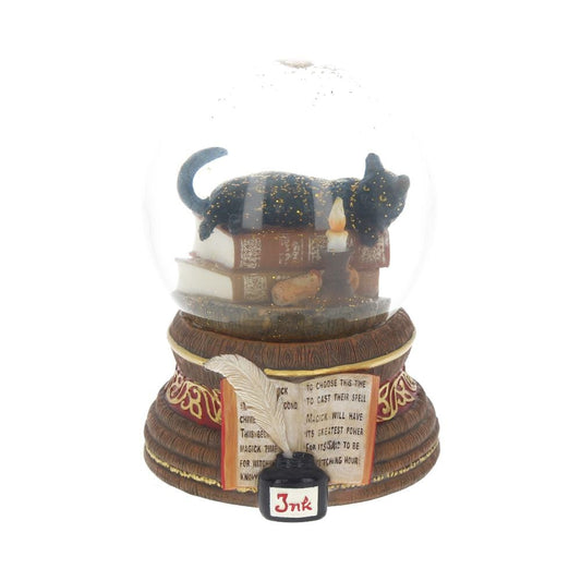 Lisa Parker Witching Hour Cat Snowglobe