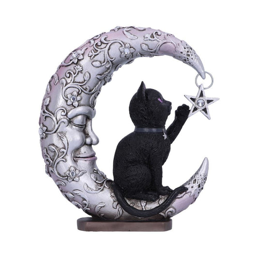 Luna Companion Moon and Cat Ornament 18.8cm