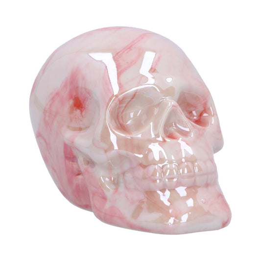 Marbellum Pink Marble Skull (Small) 7cm