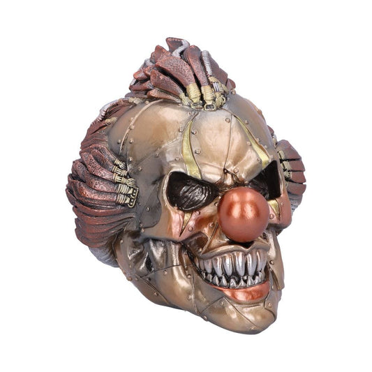 Mechanical Laughter Horror Steampunk Clown Skull Ornament