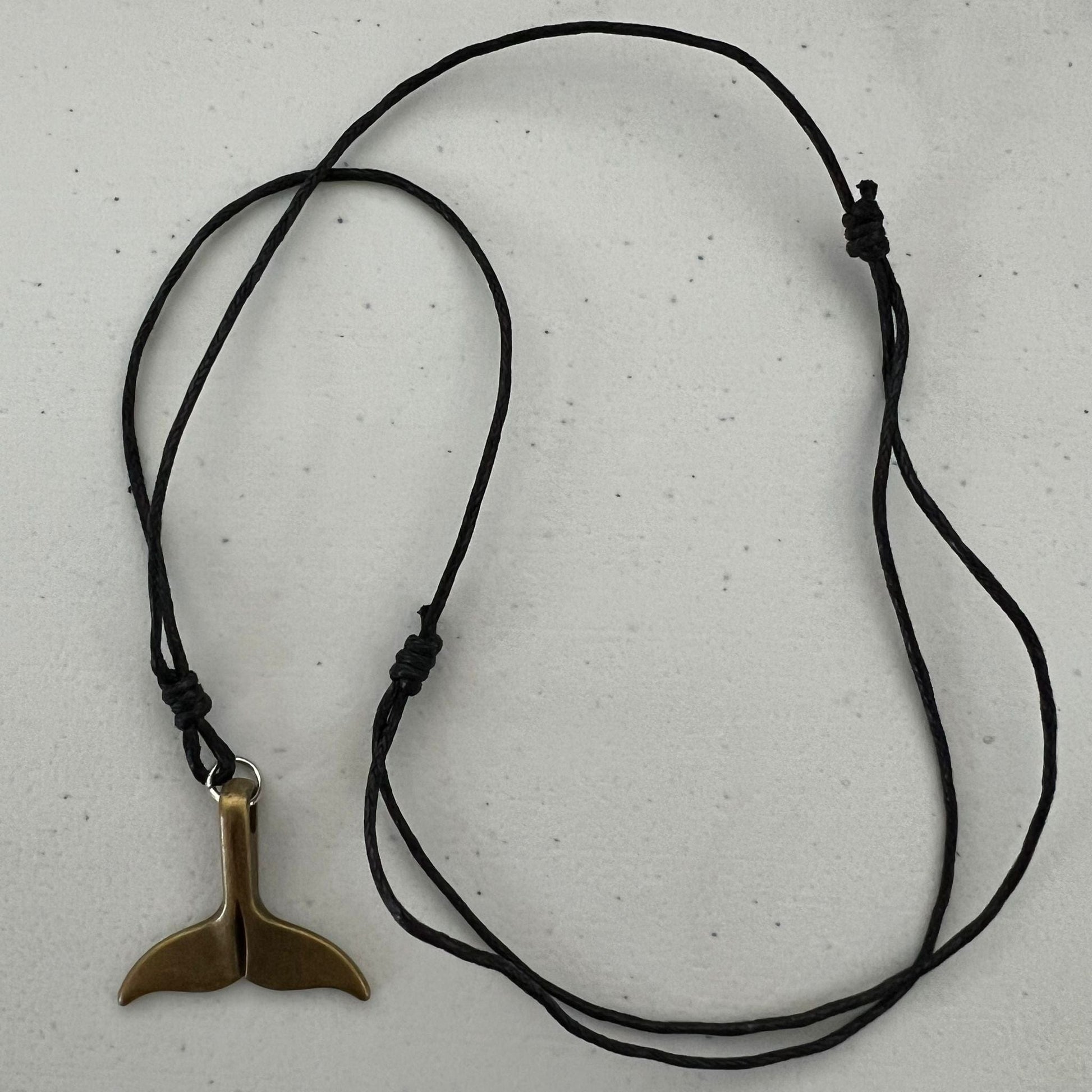 Metal Whale Mermaid Dolphin Tail Pendant Chain Necklace Mens Womens Childrens