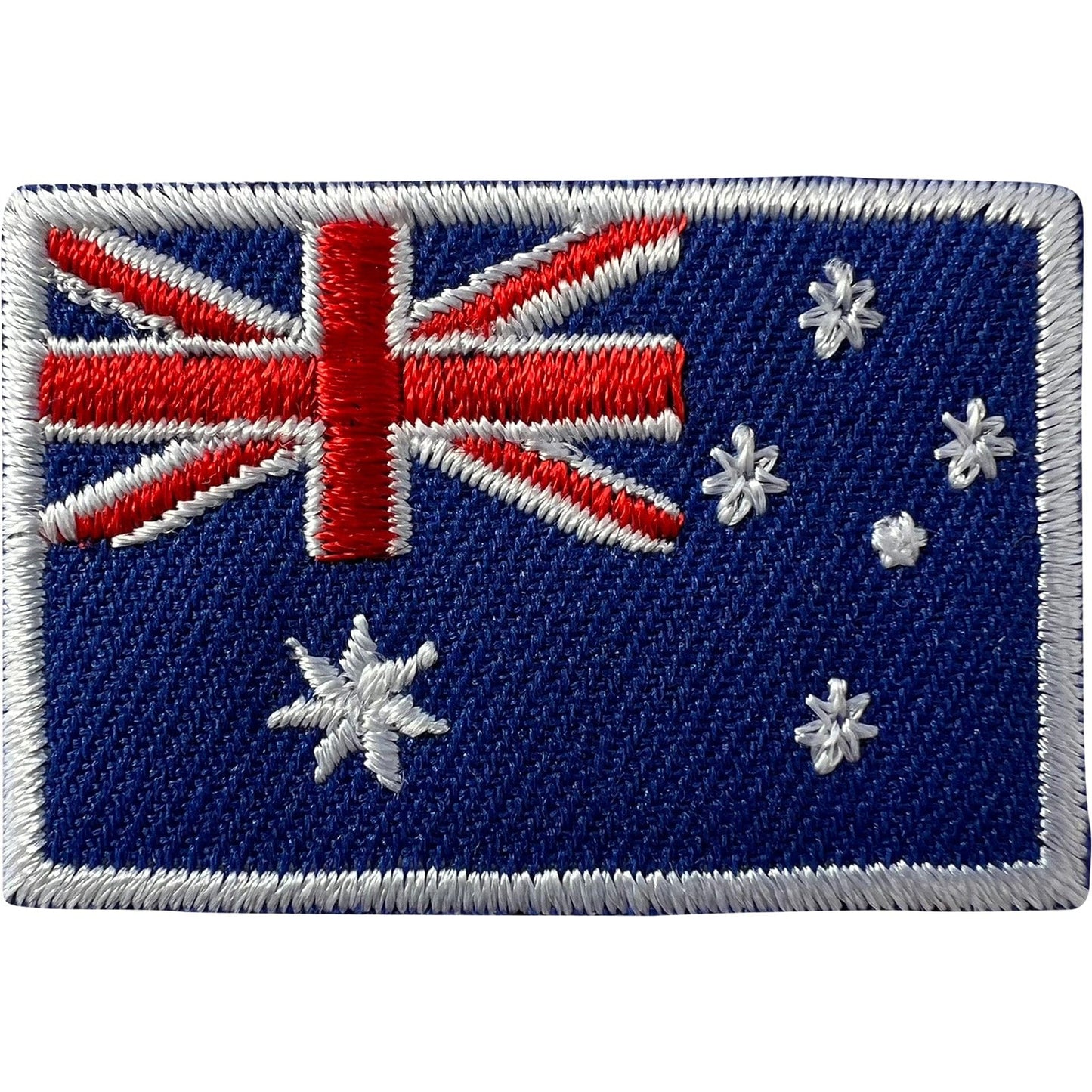 Mini Australia Flag Patch Iron Sew On Clothes Small Australian Embroidered Badge