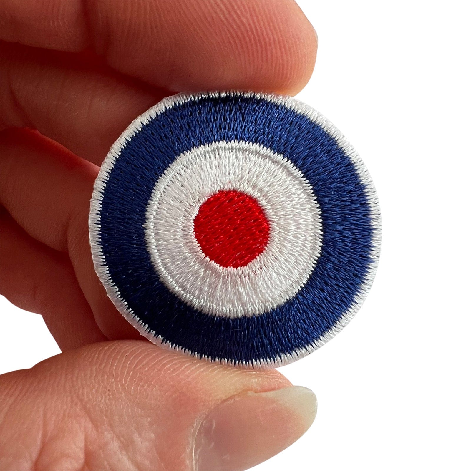 Mini MOD Target Patch Iron On Sew On Small RAF Royal Air Force Embroidered Badge