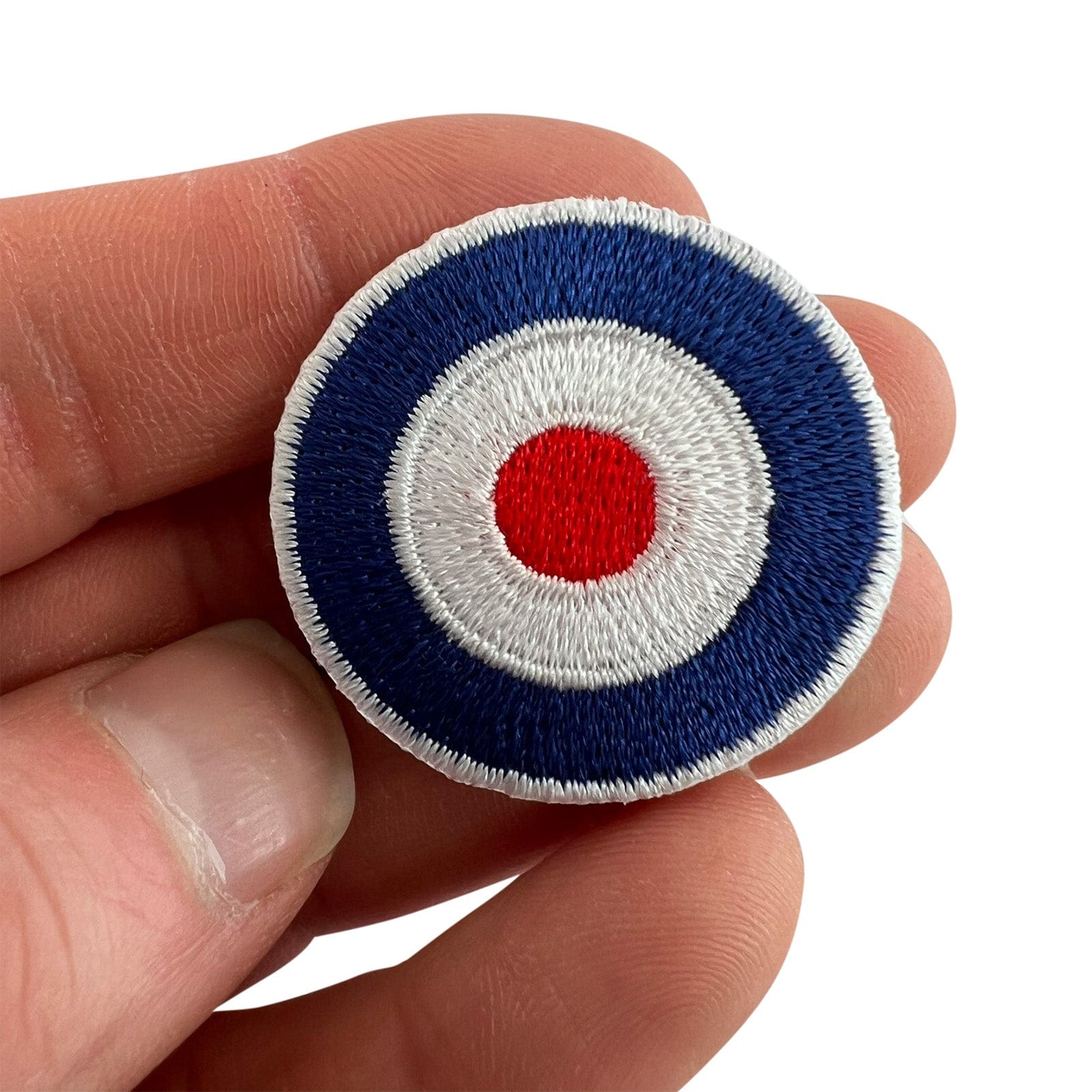 Mini MOD Target Patch Iron On Sew On Small RAF Royal Air Force Embroidered Badge