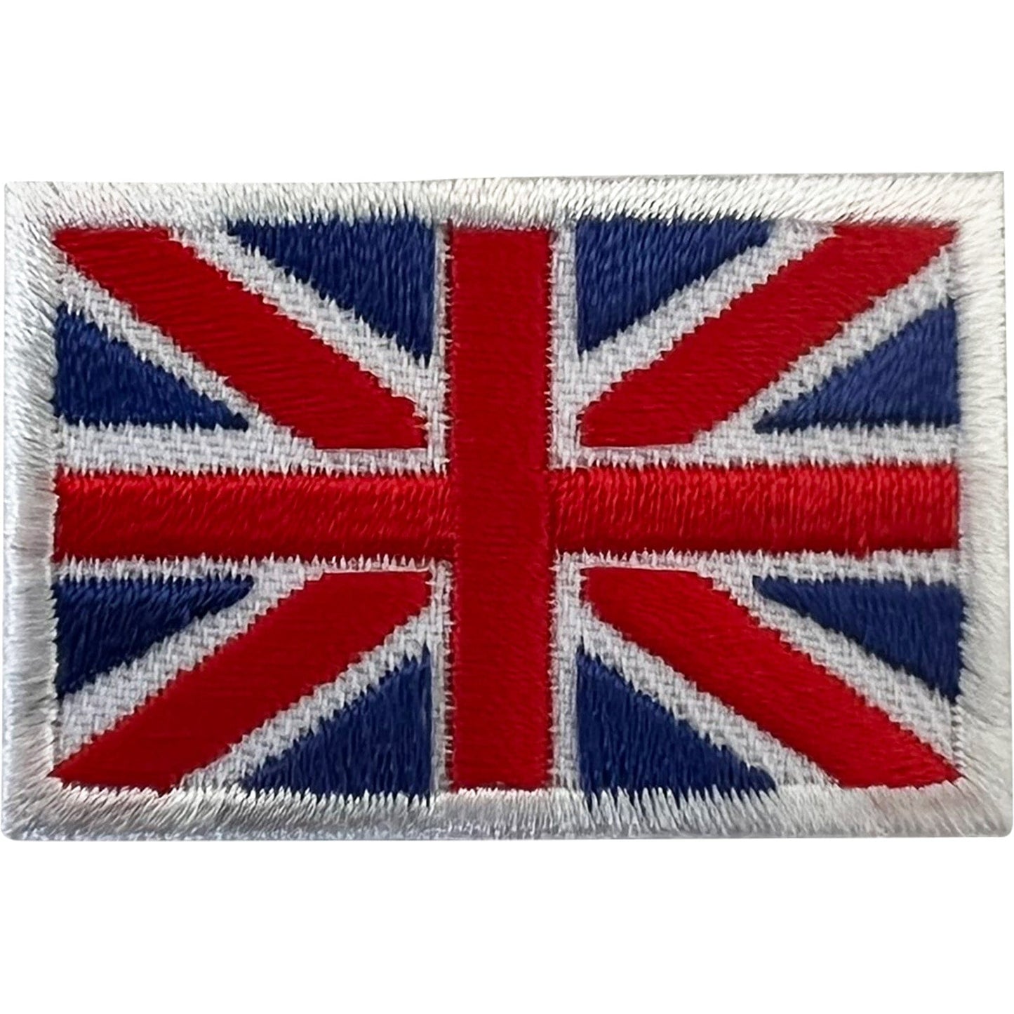 Mini UK Flag Patch Iron Sew On Cloth Small Union Jack British Embroidered Badge