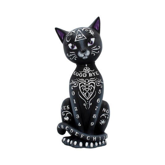Mystic Kitty Figurine Spirit Board Black Cat Ornament