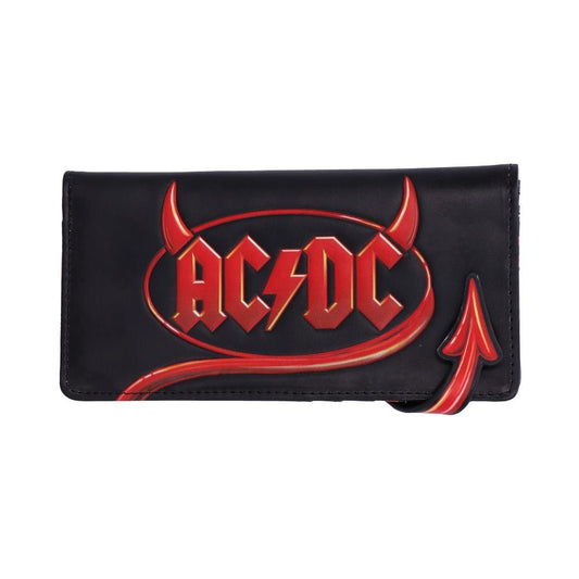 Officially Licensed AC/DC Logo Lightning Embossed Purse Wallet