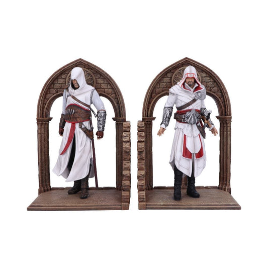 Officially Licensed Assassins Creed Altar and Ezio Library Gaming Bookends