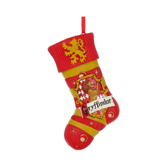 Officially Licensed Harry Potter Gryffindor Stocking Hanging Festive Ornament