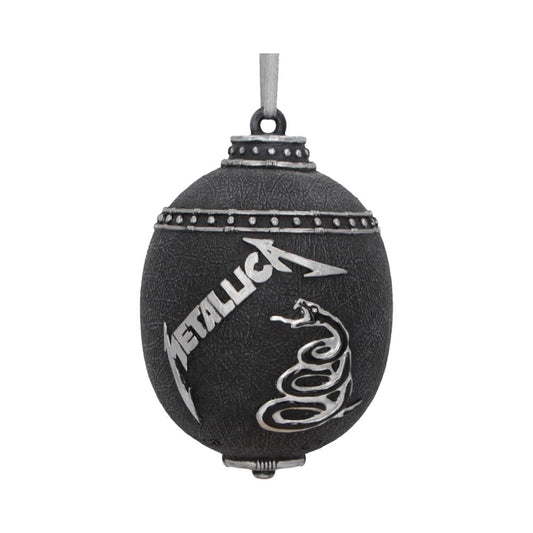 Officially Licensed Metallica Black Album Hanging Decorative Ornament