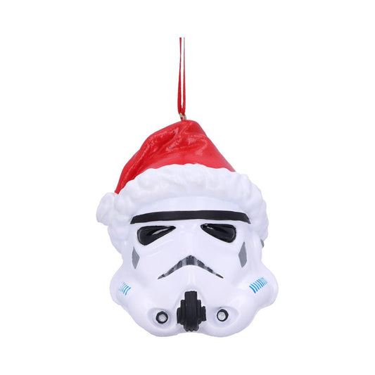Officially Licensed Stormtrooper Santa Hat Hanging Ornament 8.3cm