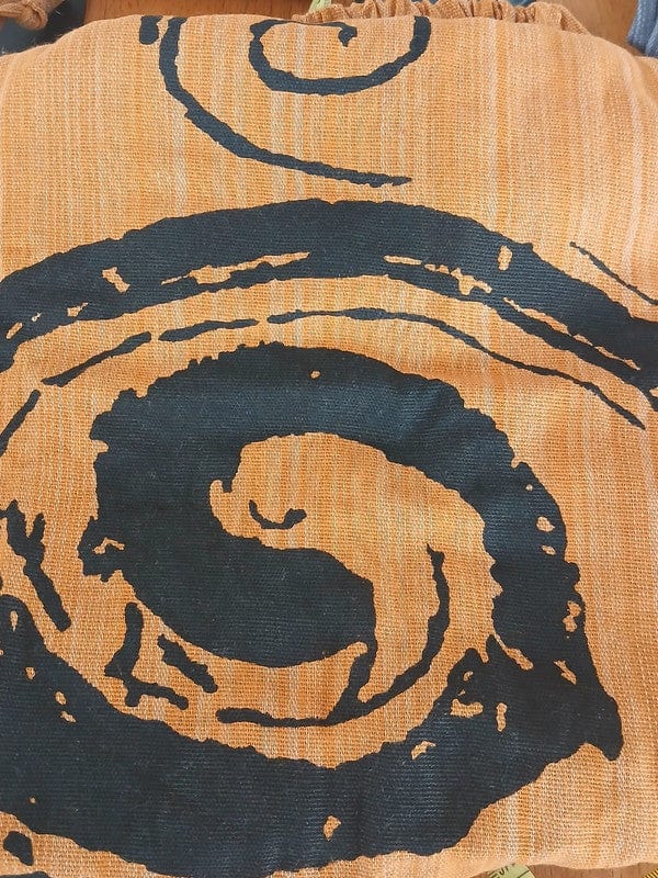 Orange Harem Pants Wide Leg Baggy Trousers Holiday Sun Travel Men Women One Size