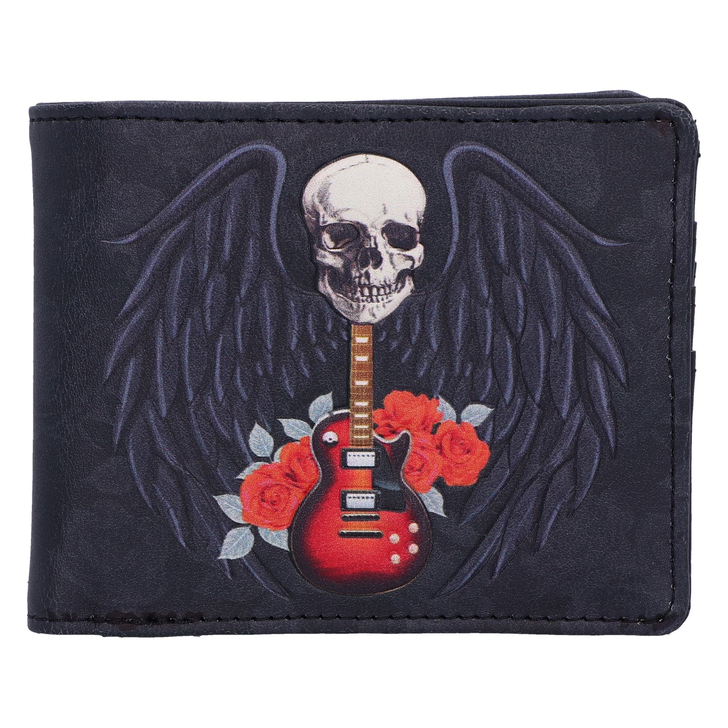 Rock and Roses Gothic Skull Wallet