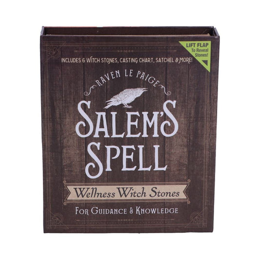 Salem's Spell Kit Set of Six Witches Wellness Stones in Decorated Box