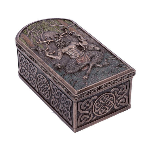 Secrets of Cernunnos Horned God Trinket Box