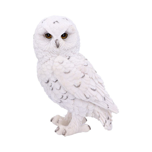 Snowy Watch Small White Owl Ornament