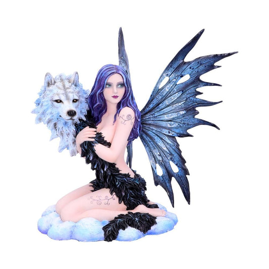 Spirit Wolf Fairy Ornament