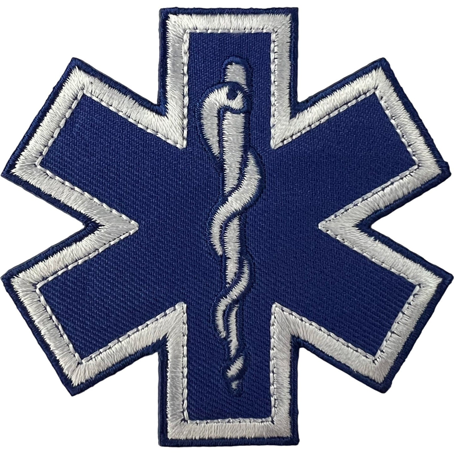 Star of Life Patch Iron Sew On Paramedic Medical EMS First Aid Embroidered Badge
