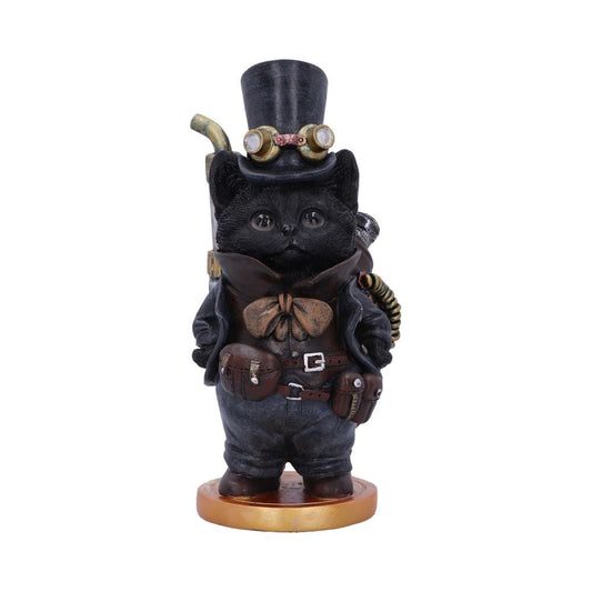 Steampunk Cat Figurine 19.5cm