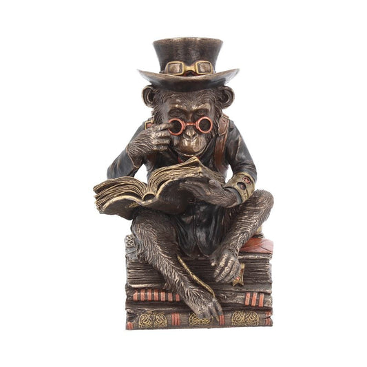 Steampunk Chimpanzee Scholar Figurine 19.5cm