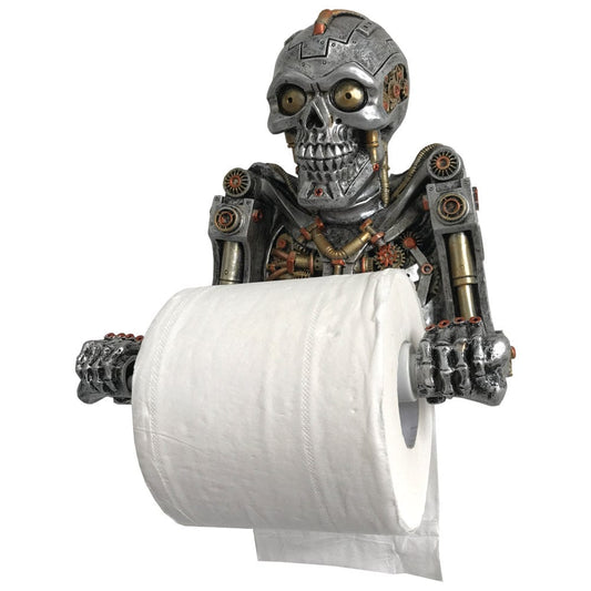 Steampunk Humanoid Helper Toilet Roll Holder