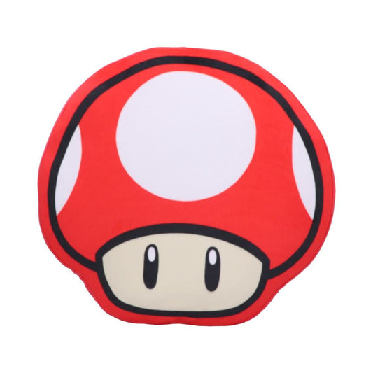 Super Mario Mushroom Soft to Touch Cushion 40cm