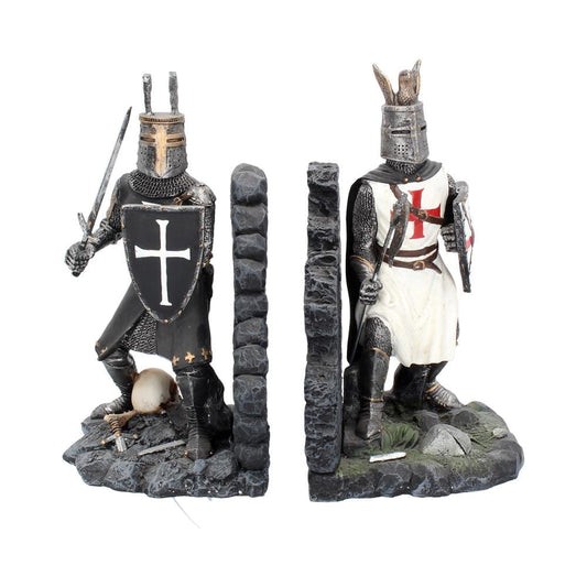 The Duel Bookends Historical Crusader Ornament Figurines