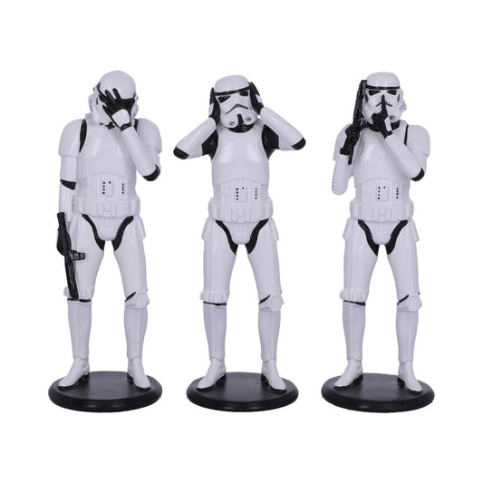 The Original Stormtrooper Three Wise Sci-Fi Figurines
