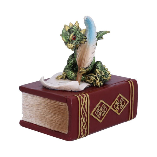 The Scribe Dragon Trinket Box 13.8cm