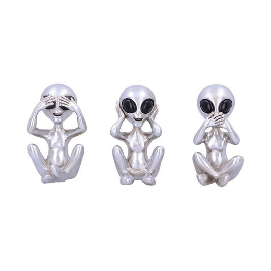 Three Wise Aliens Figurine 7.5cm