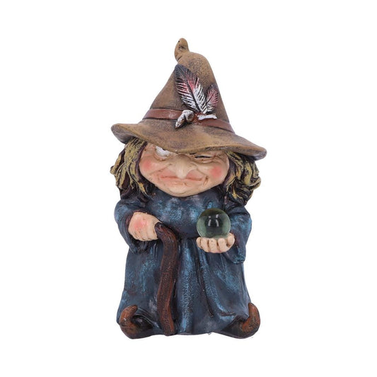 Trouble Small Witch and Crystal Ball Figurine