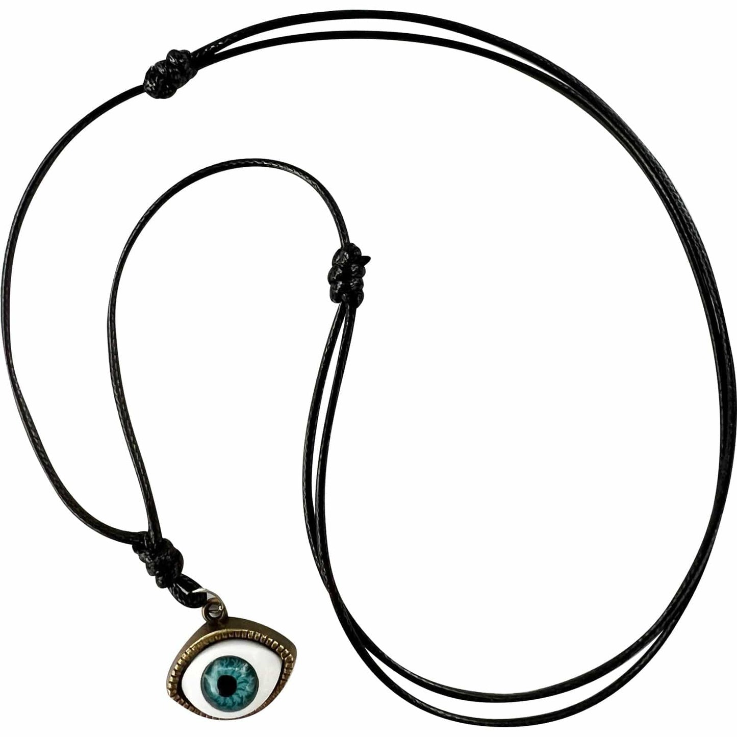 Turkish Evil Eye Pendant Necklace Chain Womens Mens Jewellery Girls Boys Jewelry
