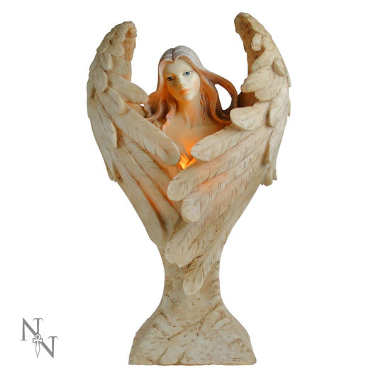 Wings of Peace  39.5cm Light Angel Lamp Figurine