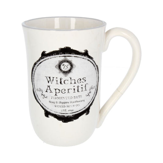 Witches Aperitif Apothecary Ceramic Mug 14.5cm