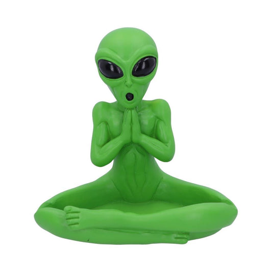 Yoga Alien Figurine 14cm