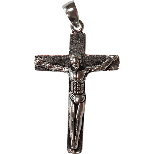 925 Sterling Silver Jesus Cross Pendant Mens Womens Ladies Boys Girls Jewellery