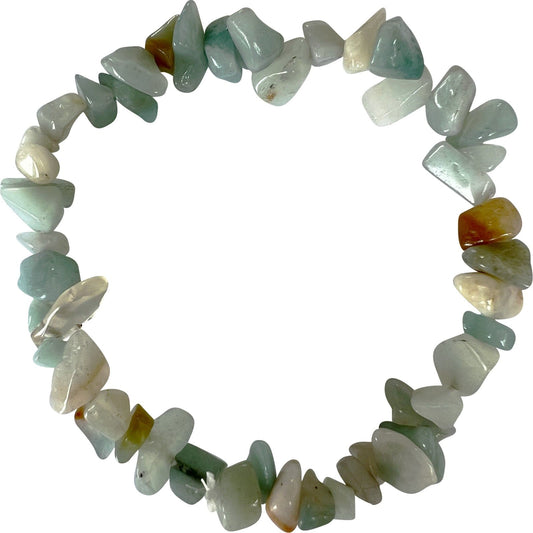 Amazonite Crystal Bracelet Wristband Quartz Gemstone Amazon Stone Jade Jewellery