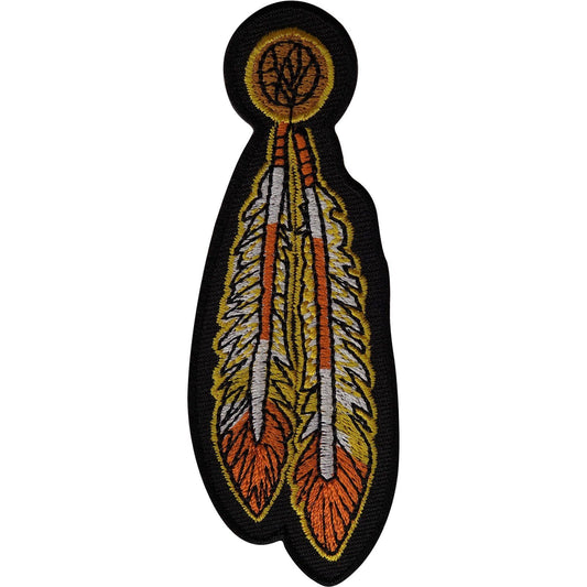 American Indian Feather Patch Iron Sew On Embroidered Badge Embroidery Applique