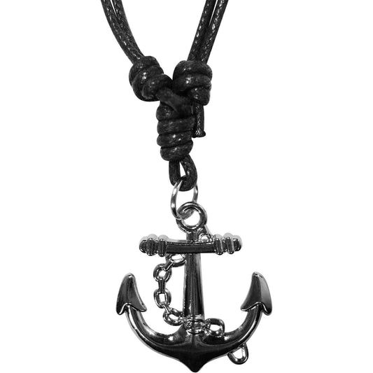 Anchor Pendant Necklace Chain Sailing Sailor Boat Yacht Ship Costume Jewellery