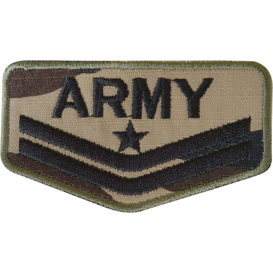 Army Soldier Patch Embroidered Badge Iron Sew On Clothes Bag Uniform Fancy Dress