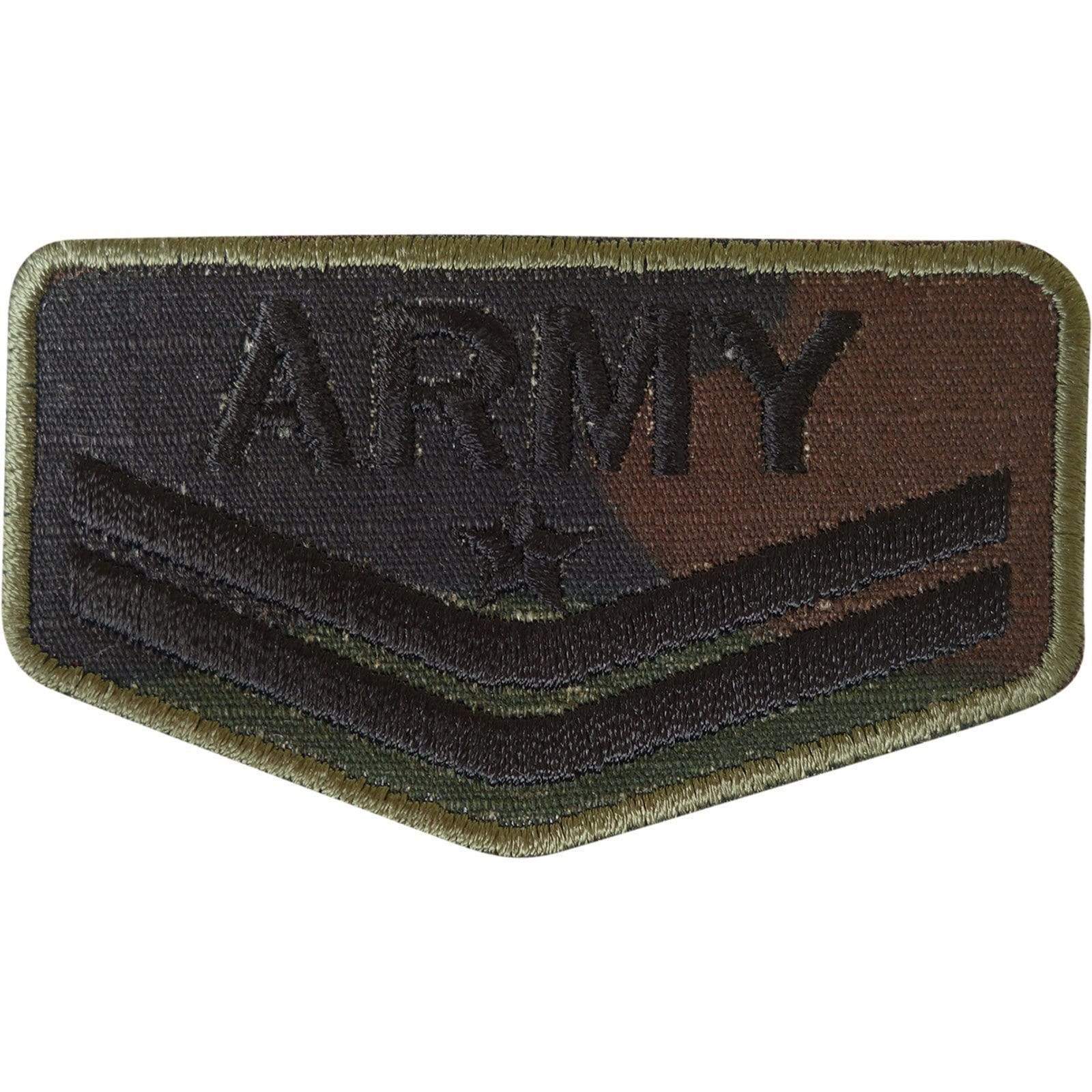Army Uniform Patch Embroidered Badge Iron Sew On Soldier Bag Jumper Jacket Shirt