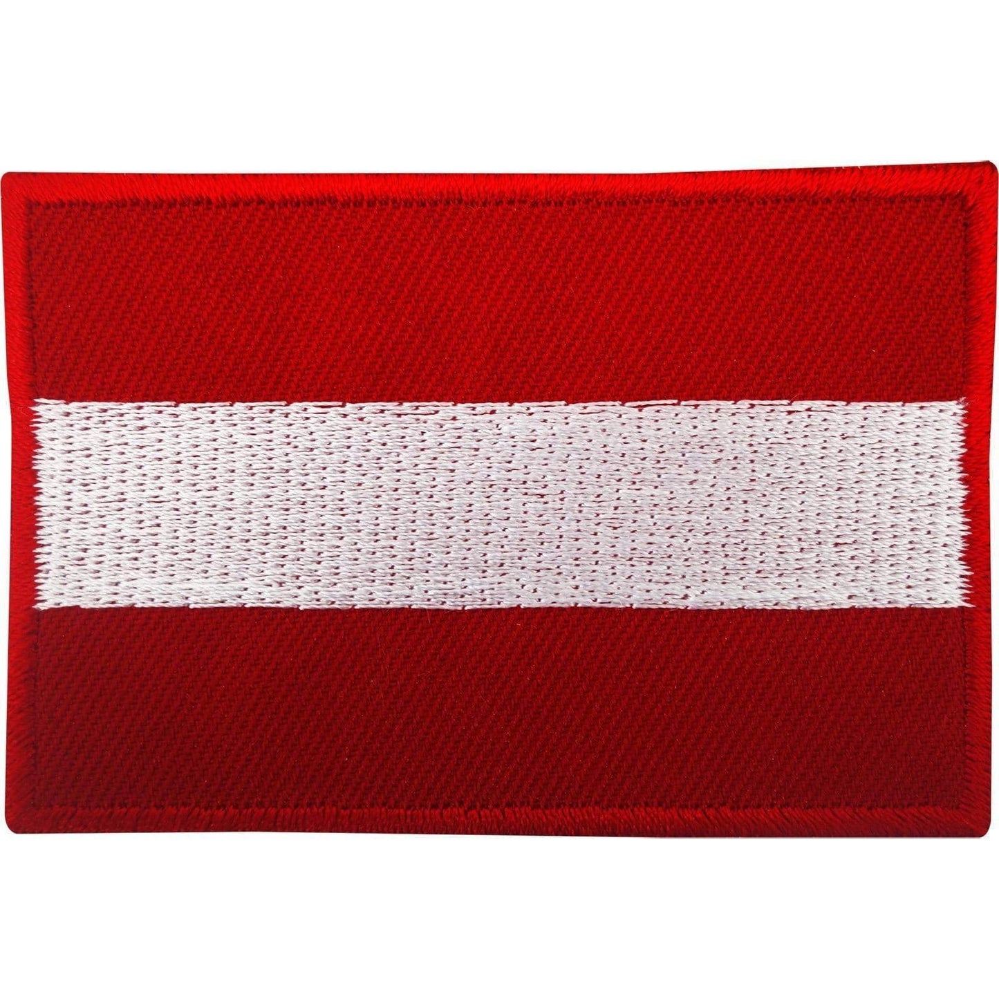 Austria Flag Patch Iron On Badge Sew On Austrian Flag Embroidered Applique Motif