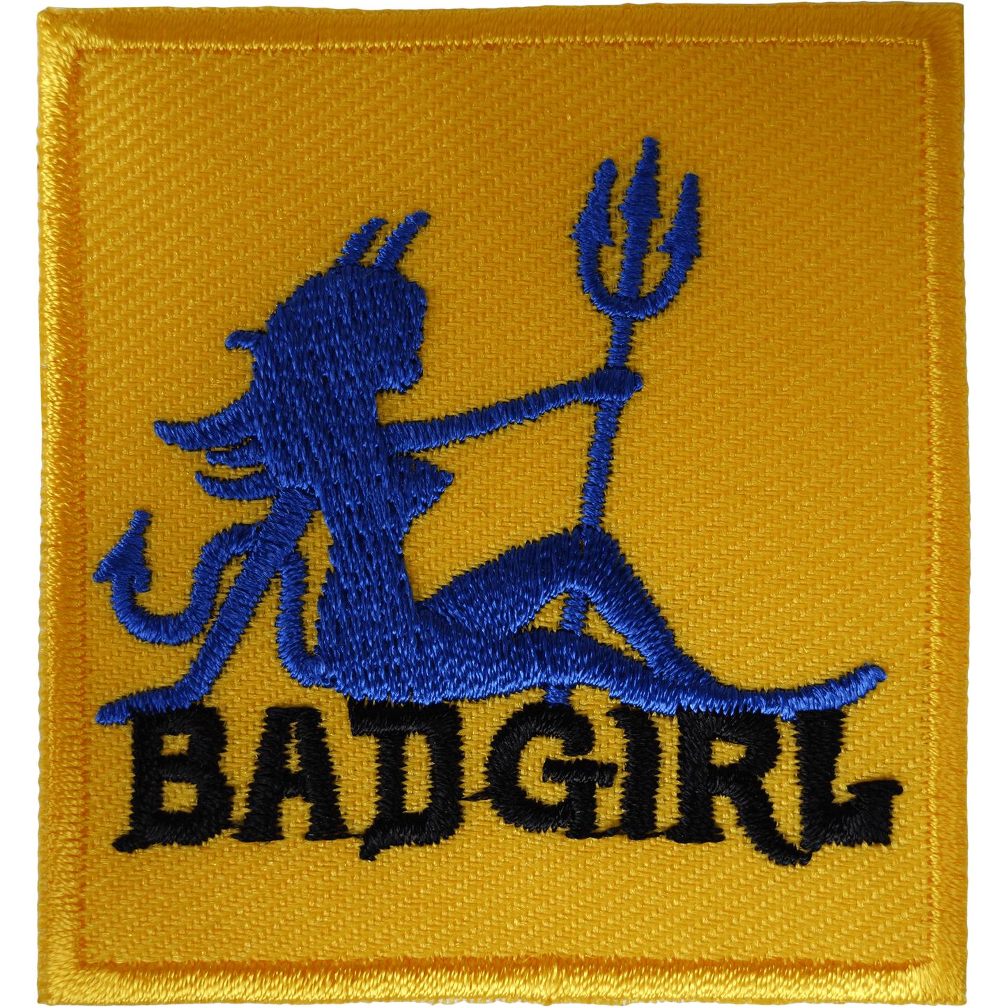 Bad Girl Patch Iron Sew On Jacket Jeans Bag T Shirt Sexy Devil Embroidered Badge
