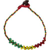 Beaded Rasta Anklet Reggae Bead Foot Chain Ankle Bracelet Mens Womens Jewellery