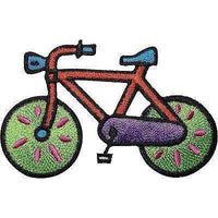 Bicycle Embroidered Iron / Sew On Patch Cycling Bike Clothing Hat Trousers Badge