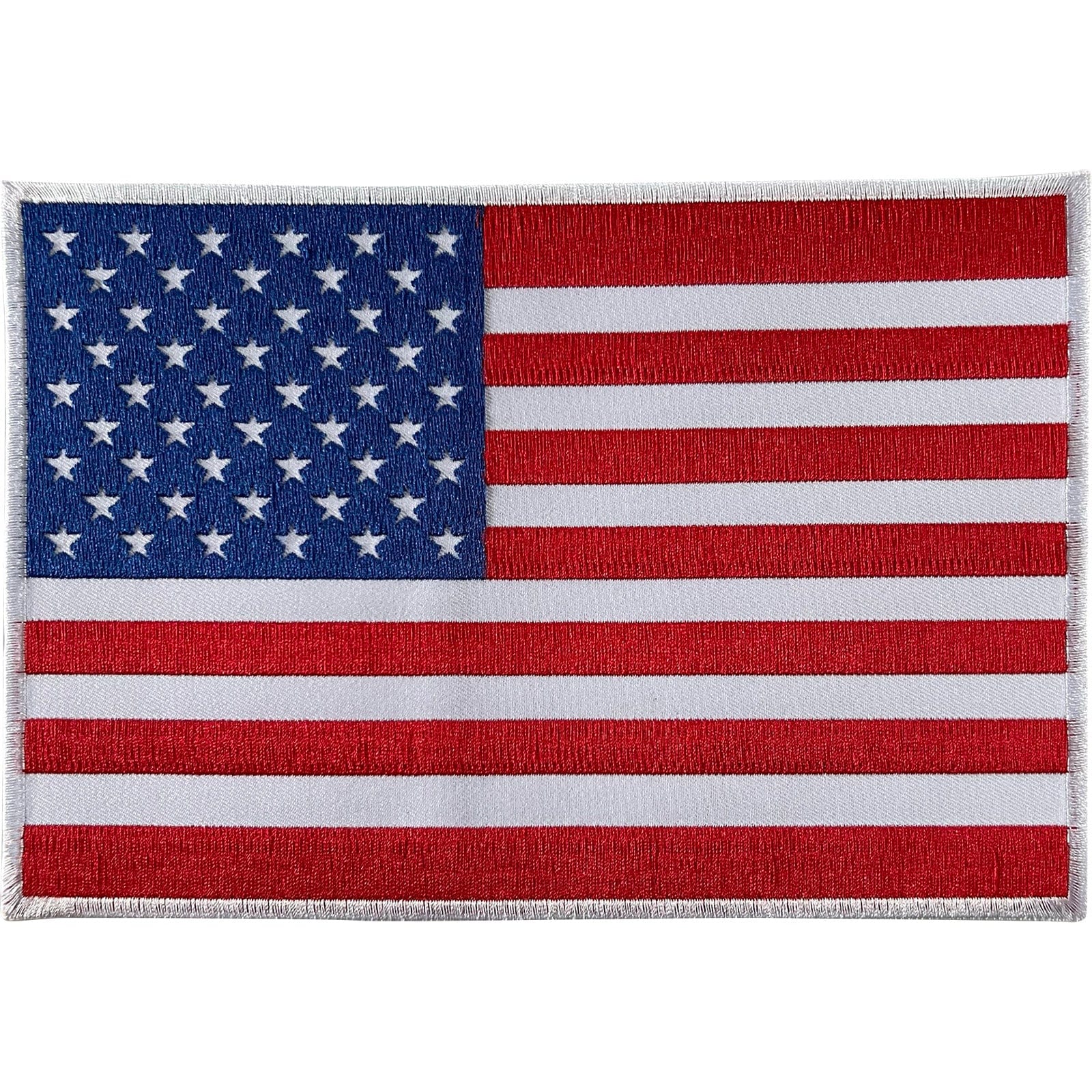 Big Large USA Flag Patch Iron Sew On Jacket America United States Clothes Badge
